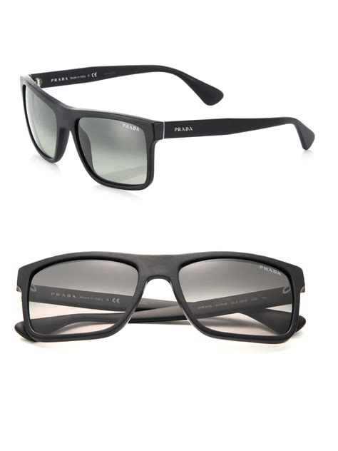 rectangle prada glasses|prada rectangle sunglasses men.